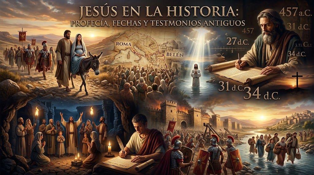JESÚS EN LA HISTORIA: PROFECÍA, FECHAS Y TESTIMONIOS ANTIGUOS